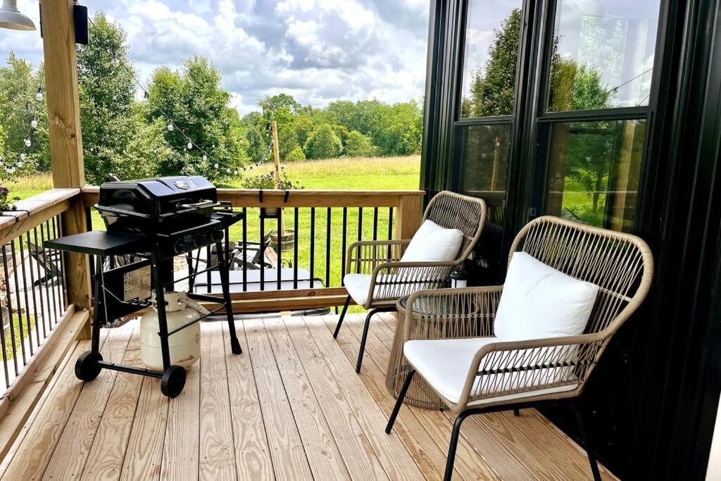 #4 Kentucky Bourbon Trail Bourbon Barrel Cottages Lawrenceburg المظهر الخارجي الصورة